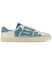 Amiri - Leather And Suede Pacific Bones Sneakers - Lyst