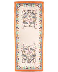 Etro - Scarf With Floral Paisley Pattern - Lyst
