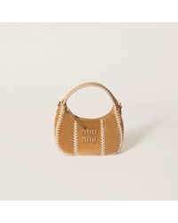 Miu Miu - Borse Camoscio Crochet - Lyst