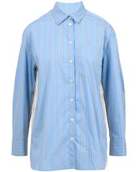 Semicouture - Semicouder Shirts Lichtblauw+wit - Lyst
