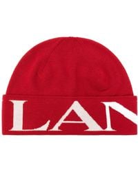 Lanvin - Wool Hat - Lyst