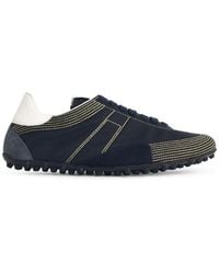 Maison Margiela - Sprinters Contrast-Stitch Lace-Up Sneakers - Lyst