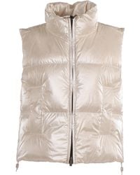 K-Way - Thille Thermo Pearly Gillet - Lyst