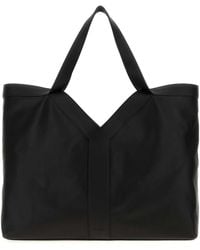 Saint Laurent - Leather Large Y Shopping Bag - Lyst