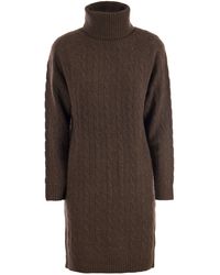 Polo Ralph Lauren - Wool En Cashmere Turtleneck -jurk - Lyst
