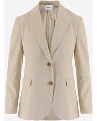 Lardini - Stretch Cotton Jacket - Lyst