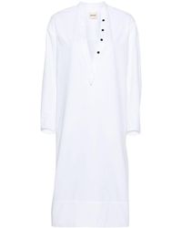 KHAITE - Abito Brom Midi - Lyst