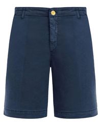 Vilebrequin - Stretch Cotton Bermuda Shorts - Lyst