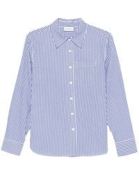 P.A.R.O.S.H. - Gestreepte Verfraaide Blouse - Lyst