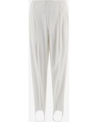 DARKPARK - Stretch Nylon Blend Pants With Pleats - Lyst