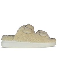 McQueen - Steppschuhe Shearling-Lined - Lyst