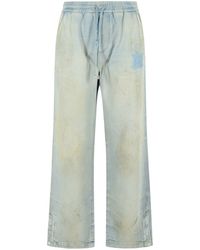 Amiri - Vaqueros de algodón azul claro - Lyst