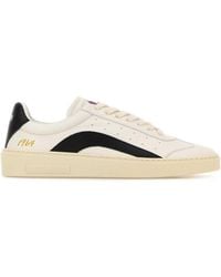 DSquared² - Dsquared Two-Tone Leather Rider Sneakers - Lyst