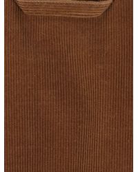 Thom Browne - Chaqueta de vuelo corta con relleno de plumón de pana estrecha de - Lyst