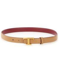 Tod's - Reversible T Timeless Belt - Lyst