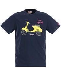 Mc2 Saint Barth - Cotton T-shirt avec 50 imprimés spéciaux - Lyst