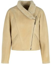 Isabel Marant - 'Blondine' Skelling ECRU Jacket - Lyst