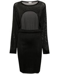 Saint Laurent - Knitted Dresses - Lyst