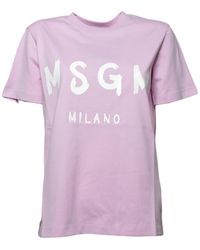 MSGM - T-shirts En Polo's - Lyst