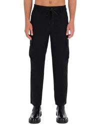 Versace Jeans Couture - Drawstring Cargo Pants - Lyst