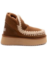 Mou - Mini Eskimo Plateaustiefel - Lyst