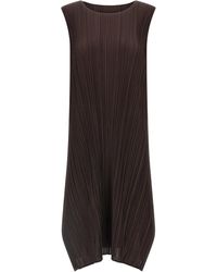 Pleats Please Issey Miyake - Falten bitte Issey Miyake 'monatliche Farben: Juli' Kleid - Lyst