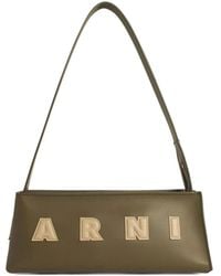 Marni - Sac Porté Épaule À Plaque Logo - Lyst