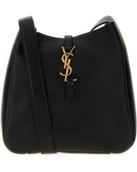 Saint Laurent - Leather Crossbody Handbag, Five-To-Seven - Lyst