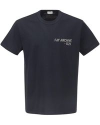Fay - Archiv T -Shirt - Lyst