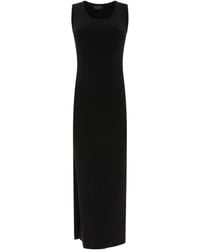 Balenciaga - Ribbed Jersey Sleeveless Dress - Lyst