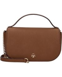 Tory Burch - Handbags Emerson /Moose Leather And Other - Lyst
