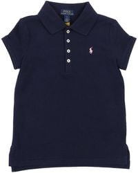 Polo Ralph Lauren - Ss Polo Shir-Tops-Knit Cotton Elastane Short Sleeves - Lyst