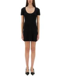 Courreges - Holistic Contrast" Mini Dress - Lyst