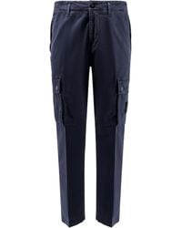 Stone Island - Stenen Eilandbroek Blauw - Lyst