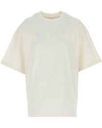 Jil Sander - Cotton T-Shirt - Lyst
