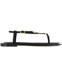 Balenciaga - Logo Sandals - Lyst