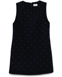 P.A.R.O.S.H. - Bleak Stud-Embellished Dress - Lyst
