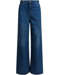 Chloé - Jeans Met Wijde Pijpen - Lyst