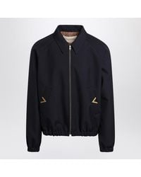 Valentino - Bomber Jacket With Vgold Pockets - Lyst