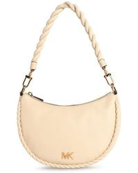 MICHAEL Michael Kors - 'Kyla' Cream Lear Tasche - Lyst