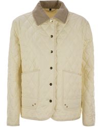 Fay - Diamond Quilted Nylon Shirt Jacket - Lyst