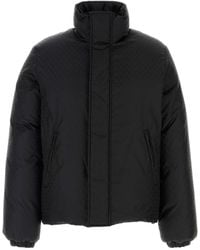 McQueen - Nylon Down Jacket - Lyst
