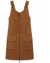 LA ROSE - Jurk Leer - Lyst