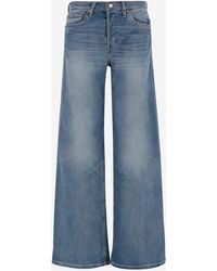 RE/DONE - Jeans en denim de mélange de coton re / fait - Lyst