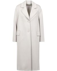 Max Mara - Manteaux Beige - Lyst