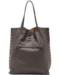 Zanellato - A'spasso Saeta Mittelgroße Lederhandtasche - Lyst