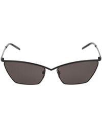Saint Laurent - Sonnenbrille SL 637 001 Schwarz Schwarz /17/140 - Lyst
