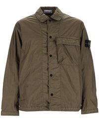 Stone Island - Nylon Overshirt - Lyst