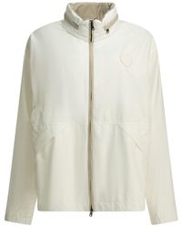 Brunello Cucinelli - Raincoat With Logo - Lyst