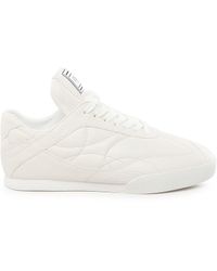 Chloé - Kick Witte Kalfsleer Sneakers - Lyst